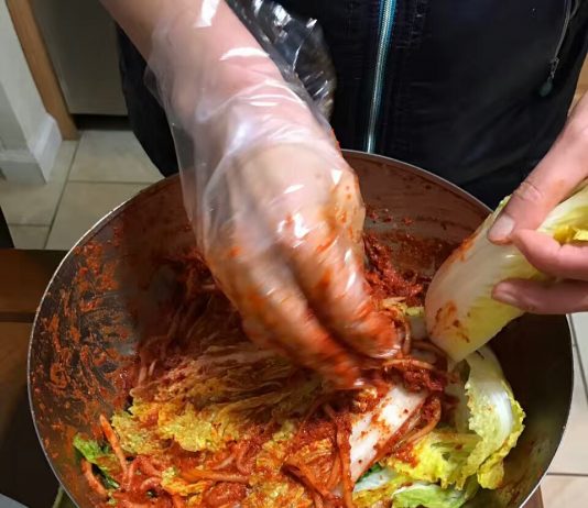 Making Kimchi